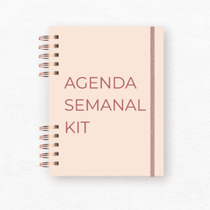 Agenda | Planner 2025 | visão semanal com divisórias