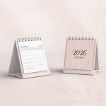 Calendário 2026 de Mesa Mini - Imagem 2