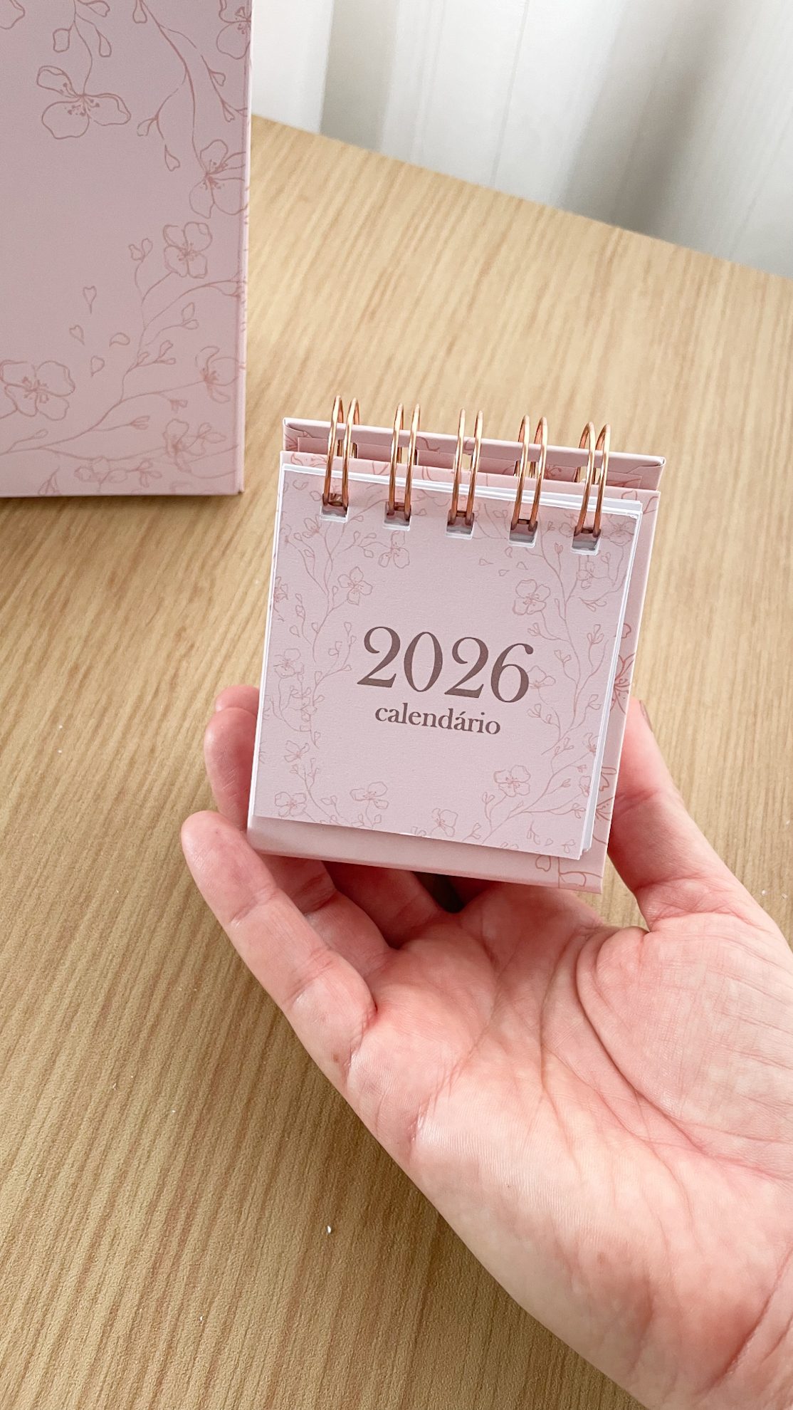 IMG_1450 Calendário 2026 de Mesa Mini - Imagem 5