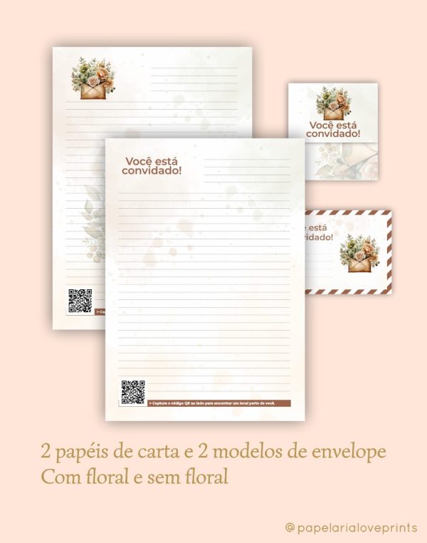 papel de cartas celebração 2025