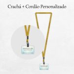 crachá cordão dourado congresso 2025