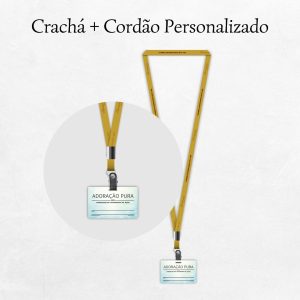 crachá cordão dourado congresso 2025