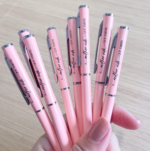 Caneta | A Melhor Vida | Rosa - Imagem 1
