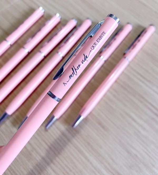 Caneta | A Melhor Vida | Rosa - Imagem 4