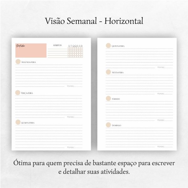 Best Life Planner | Coleção Florescer 2026 | Florescer Nude - Imagem 9