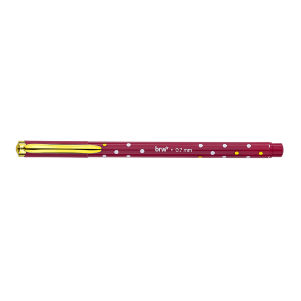 Caneta Esferografica UNIC STAMP 0.7MM - BRW - Imagem 5