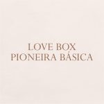 Love Box | Kit Pioneira Básica | Caneta Branca e Porta Canetas Marrom