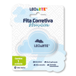 Fita Corretiva  8MX5MM  NUVEM -  CORES SORTIDAS -  LEOARTE - Imagem 2