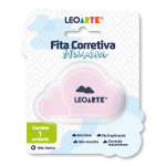 Fita Corretiva  8MX5MM  NUVEM -  CORES SORTIDAS -  LEOARTE