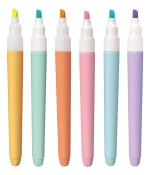 Marca texto lumini LITE PASTEL - ESTOJO C/6 CORES - CIS - Imagem 3