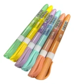 Marca texto lumini LITE PASTEL - ESTOJO C/6 CORES - CIS - Imagem 2